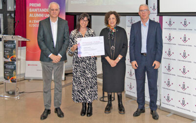 Recibimos el Premio Santander Alumni UdL 2025
