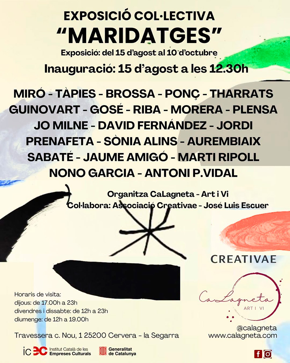 Exposición «Maridatges»